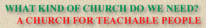 Teachable People