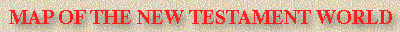 Map Of The New Testament World